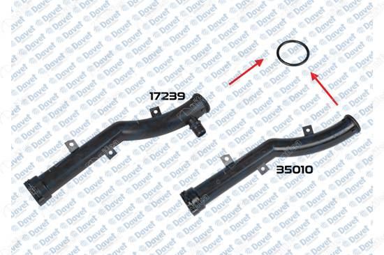 NIFEA 17194 Devirdaim Borusu Contasi Peugeot 207-208-308 1.4-1.6 16v 2008-3008-508-5008 1.6 (34.52mm X 3.53mm)